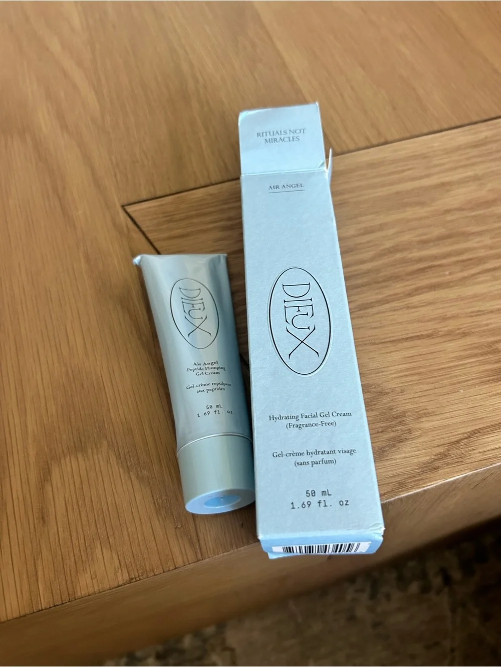 New Dieux Air Angel Peptide Plumping Gel Cream